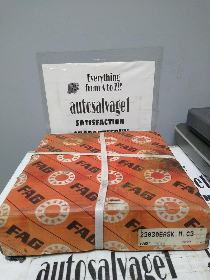 Used FAG,23030EASK-M-C3,SPHERICAL ROLLER BEARING NOS