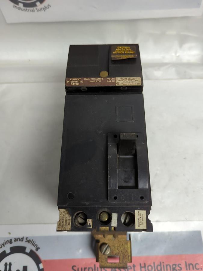 Used SQUARE D,FA-2100-AC,I-LINE CIRCUIT BREAKER 2-POLE 100 AMP PRE-OWNED