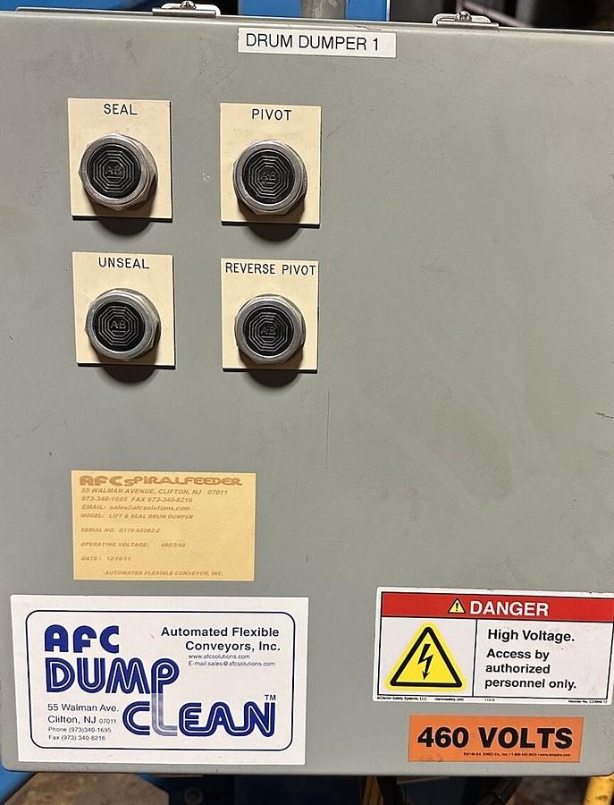 Used AFC,Hydraulic Drum Dumper 750 Lbs.