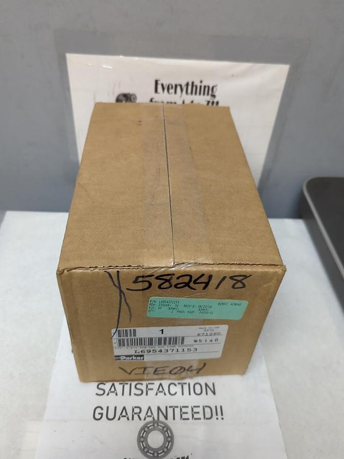 PARKER,L6954371153,3 POS 2 INCH APB DBL SOLENOID VALVE LINE MOUNTED NEW IN BOX
