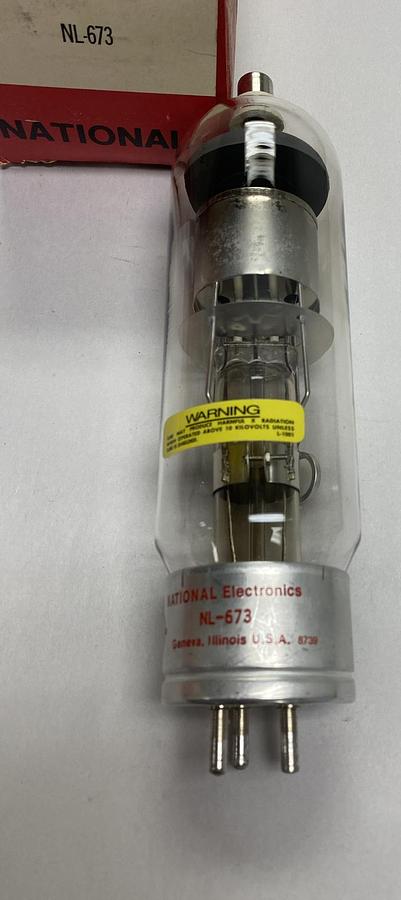 NATIONAL ELECTRONICS,NL-673,POWER TUBE THYRATRON 4PIN NOS