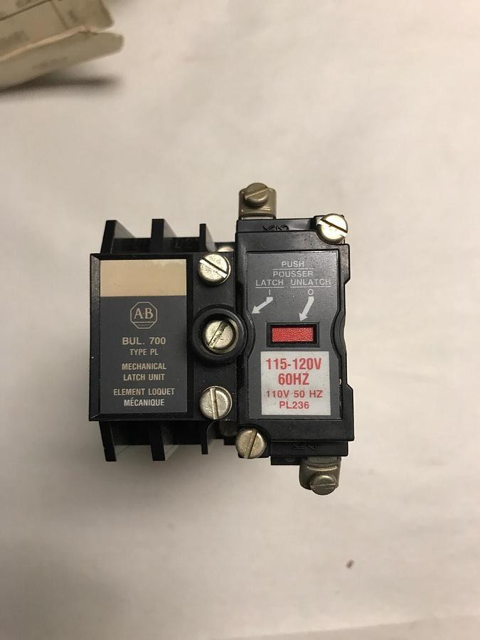 Allen Bradley,700-PL200A1,Type P Control Relay with Mechanical Latch