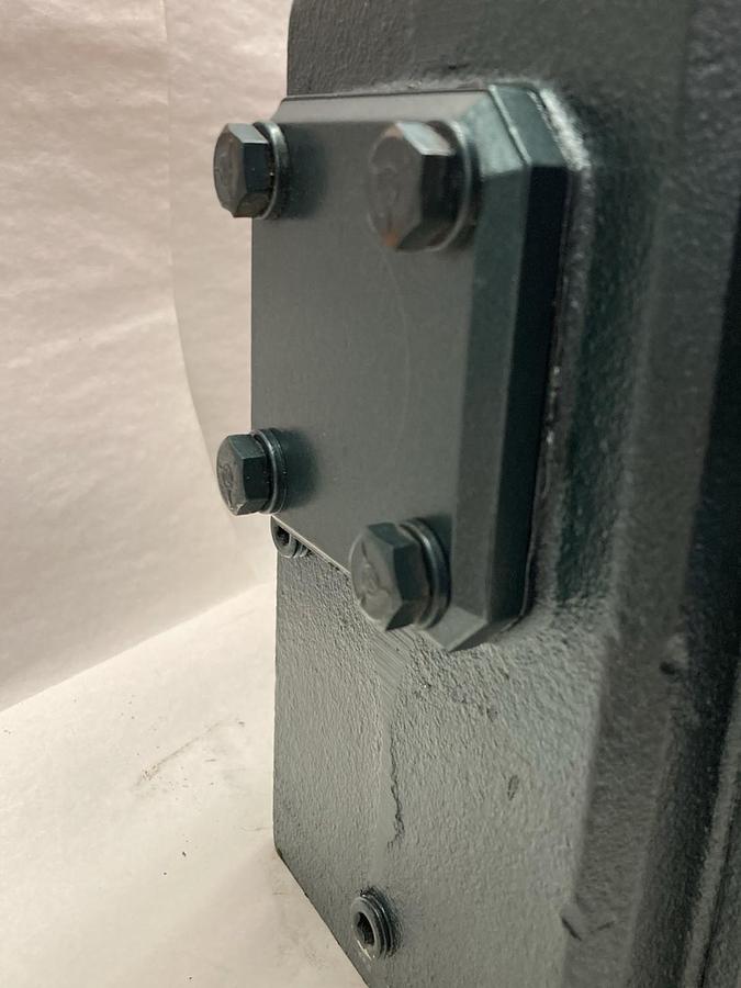 Flexaline Grove Gear,TM01262-2,Gear Reducer Ratio 10:1 Frame 140TC 3.950Hp