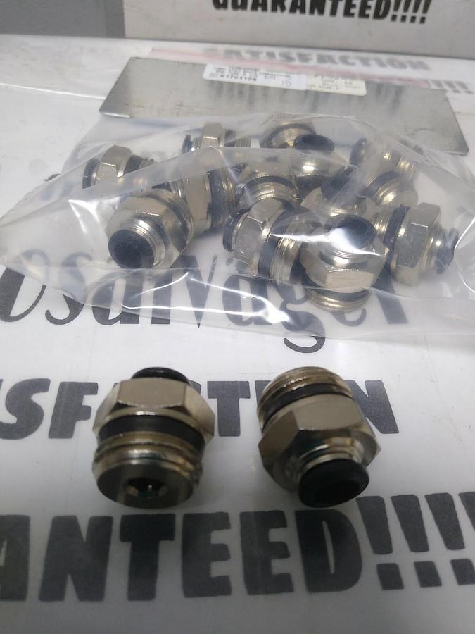 UNBRANDED,61761128,TUBE STRAIGHT MALE CONNECTOR 8MMX1/2 IN LOT OF 15 NOS