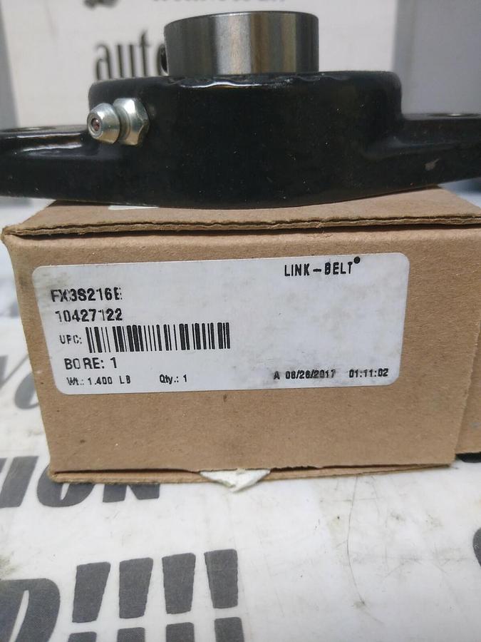REXNORD LINK-BELT,FX3S216E,FLANGE MOUNT BEARING 2-BOLT BASE 1 INCH BORE NOS