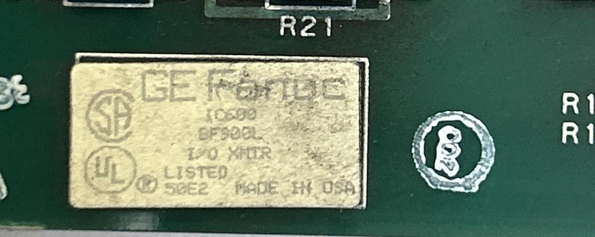 Used GENERAL ELECTRIC,IC600BF900L,I/O XMTR BOARD