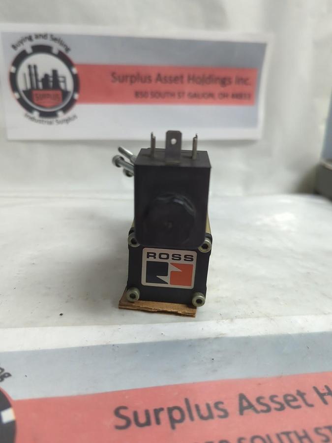 Used ROSS,W6476B2401,SOLENOID VALVE 2-10 BAR PRE-OWNED