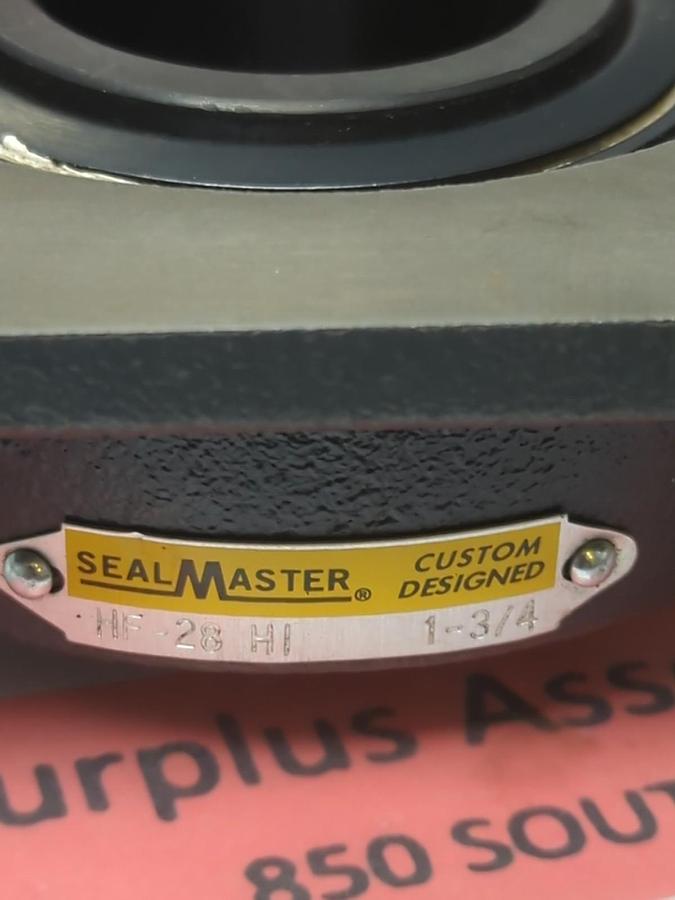 SEALMASTER,HF-28-HI,HIGH TEMP 4-BOLT BASE FLANGE MOUNT BEARING 1-3/4 IN BORE NOS