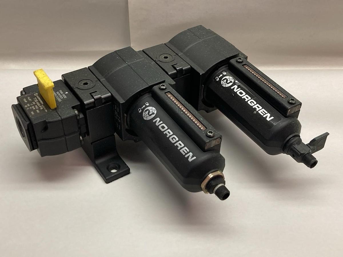 Used Norgren,l73M-4AP-QDN,Lubricator w/T73E-4AA-P1N