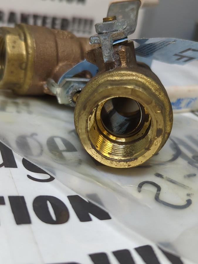 APOLLO,77CLF-104-01A,2-WAY BALL VALVES 3/4 INCH FNPT LOT OF 2 NOS