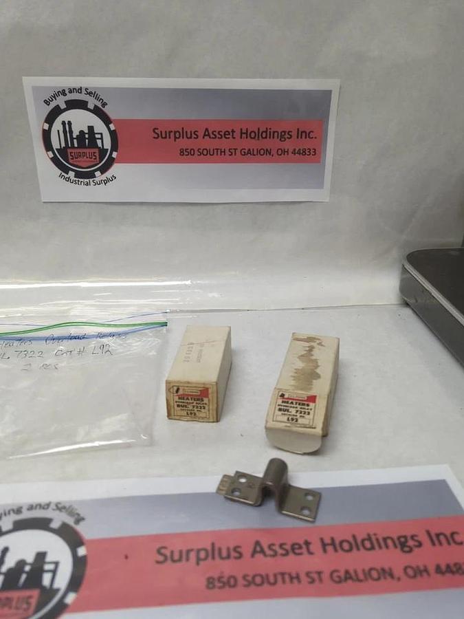 JOSLYN CLARK,L92,OVERLOAD HEATER ELEMENT LOT OF 2 NOS