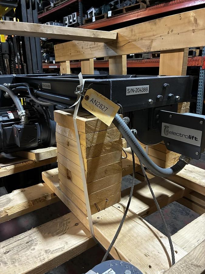 Used Electrolift,E-94579,1 Ton Dual Hoist Crane