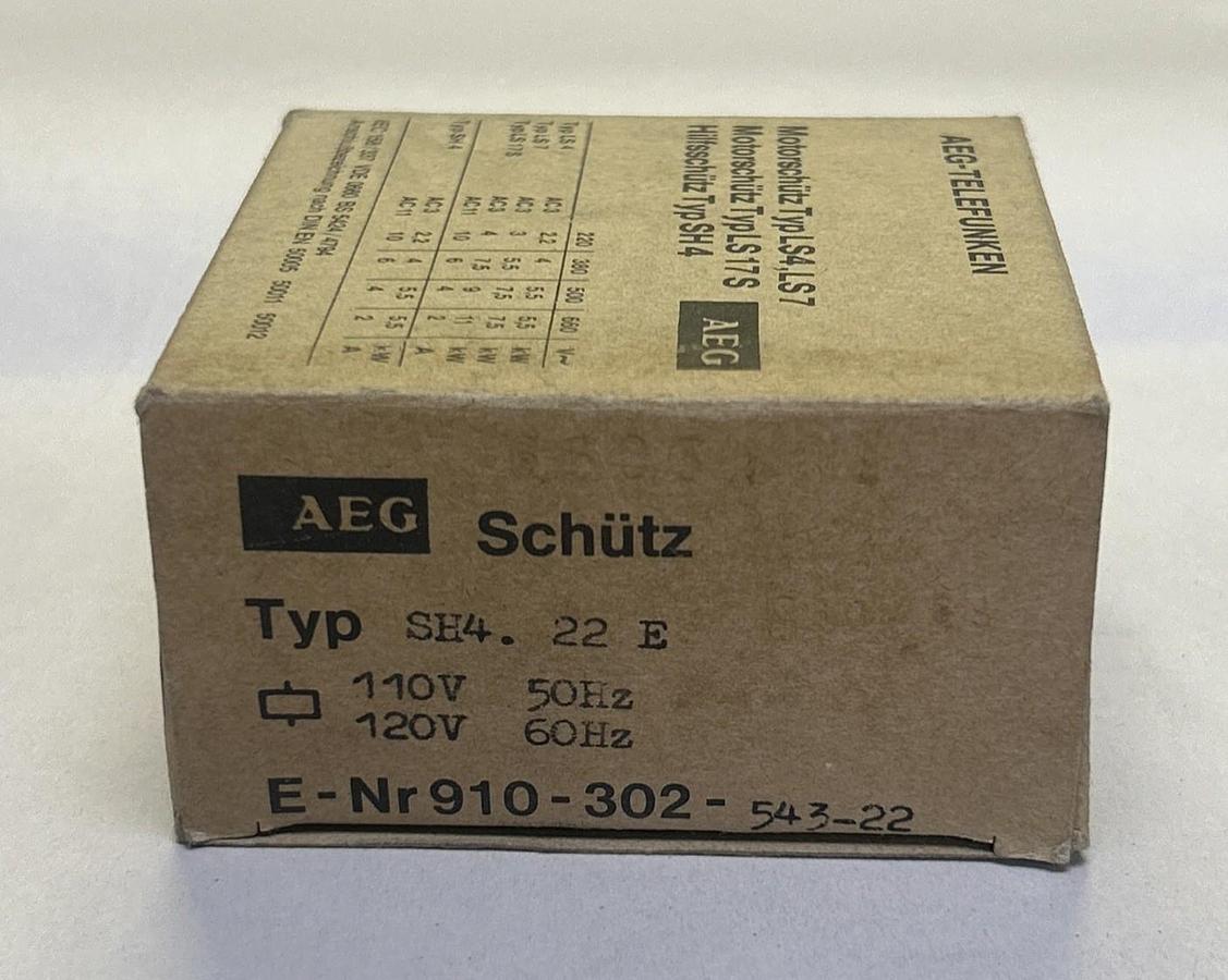 AEG,910-302-543-22,CONTACTOR NOS