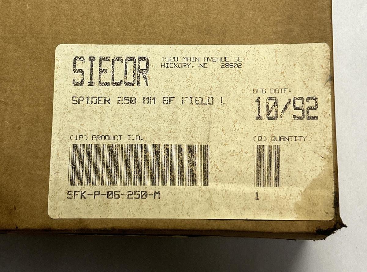 Used SIECOR SPIDER,250MM,CORNING CABLE FAN OUT KIT NEW