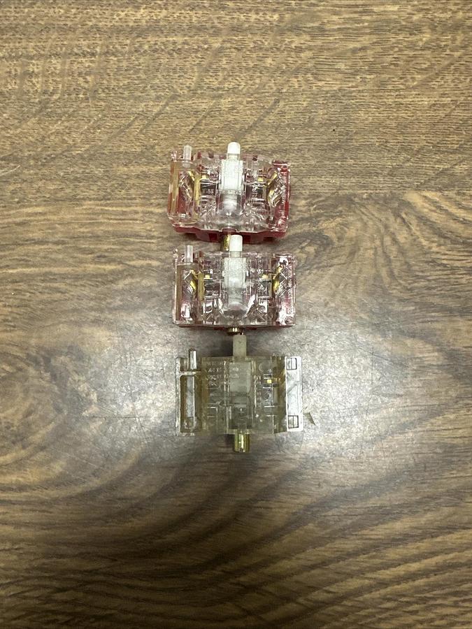 Square D,9001-KA-3,Contact Block LOT of 3