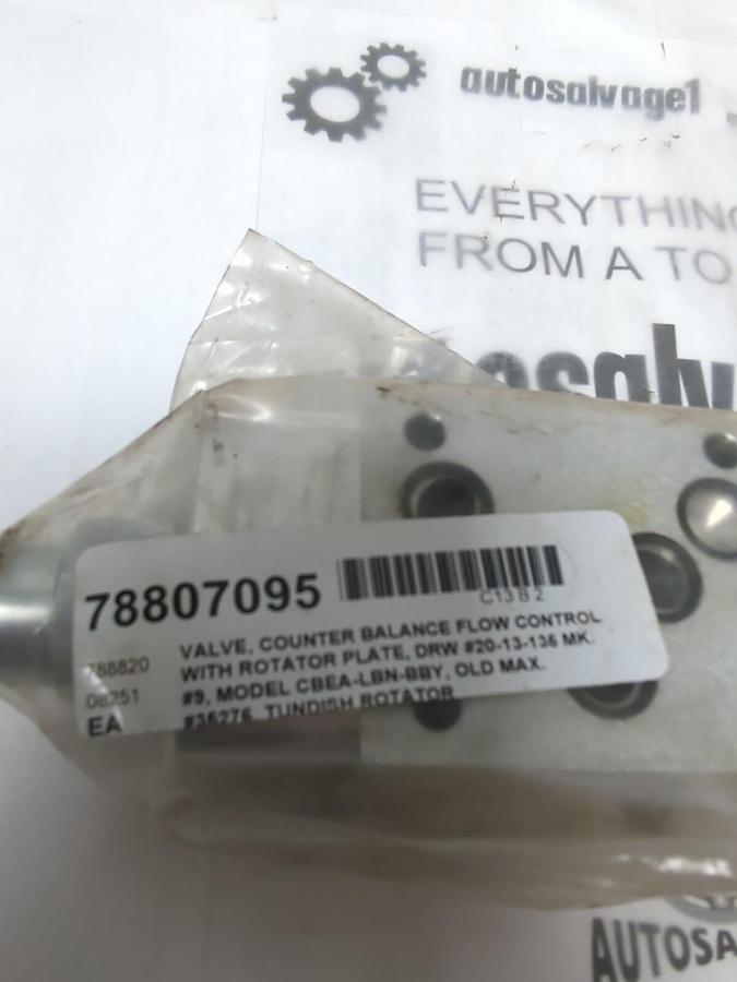 SUN HYDRAULICS,IBDI-A2,FLOW CONTROL VALVE NOS