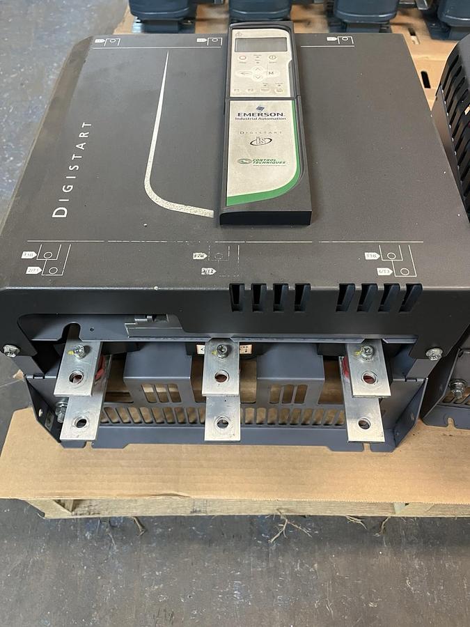 Used EMERSON CONTROL TECHNIQUE,IS360255N-R,DIGISTART IS SOFT STARTER 255A 132kw 180HP