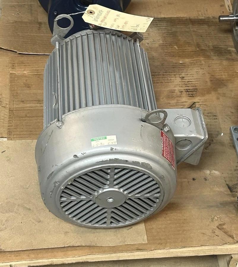 Used US MOTORS,A904/R07R125R031F,MOTOR 5HP 230/460V 3495RPM 3PH 184T FRAME