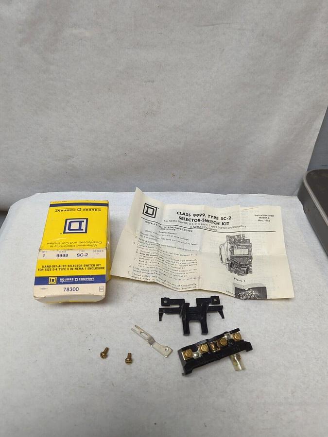 SQUARE D,78300,HAND-OFF AUTO SELECTOR NOS