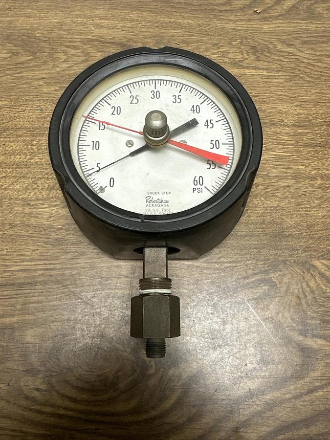 Used Robertshaw,001,Shock Stop Acragage 0-60 PSI