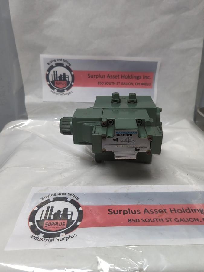 Used REXROTH MANNESMANN,4WE6D61/EW110ON9DA/V,HYDRAULIC DIRECTIONAL VALVE PRE-OWNED