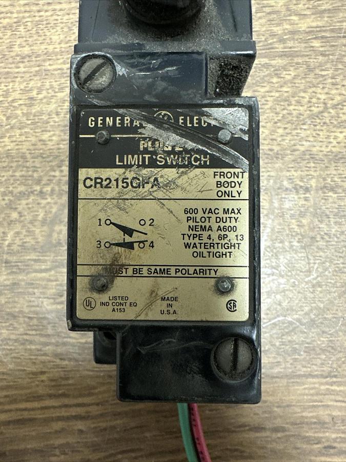 Used GE,CR215GFA,Limit Switch