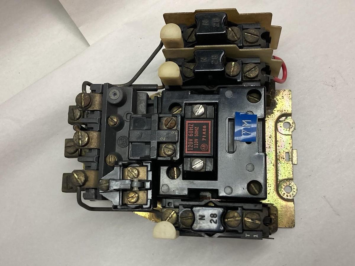 Used Allen-Bradley,709-BOD103,3-Phase Motor Starter Kit Ser K 4-Pole