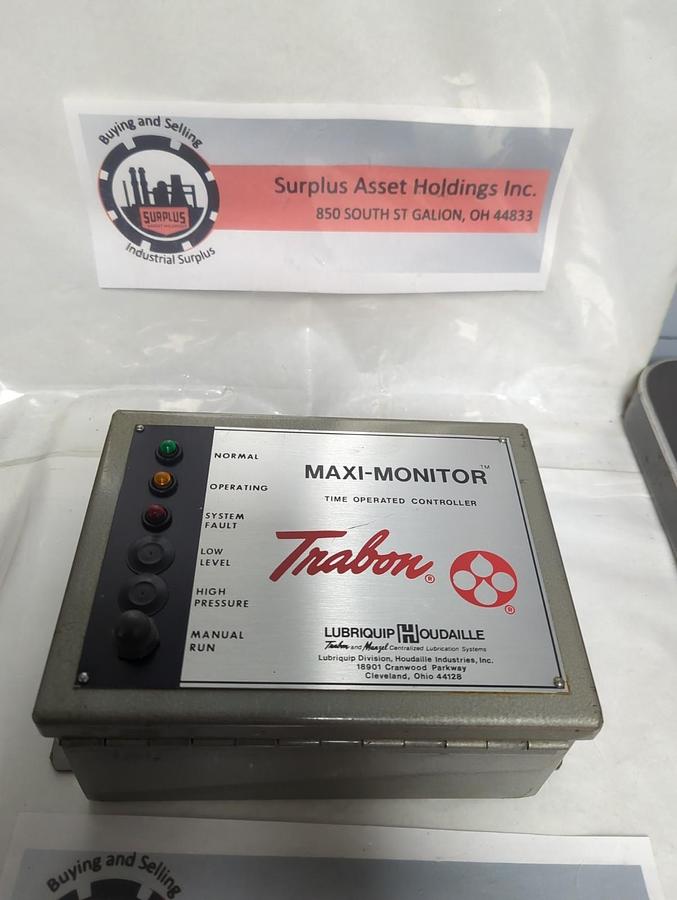 Used TRABON,WDX-1-1-1-1-1-1-1,MAXI-MONITOR TIME OPERATOR CONTROLLER PRE-OWNED
