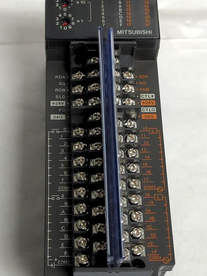 Used MITSUBISHI,AX40Y10C,MELSEC INPUT/OUTPUT UNIT PRE-OWNED