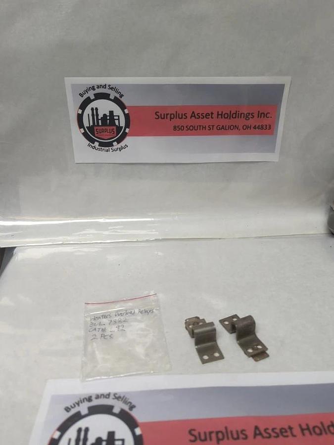 Used SYLVANIA,L.92,OVERLOAD HEATER ELEMENT LOT OF 2 PRE-OWNED