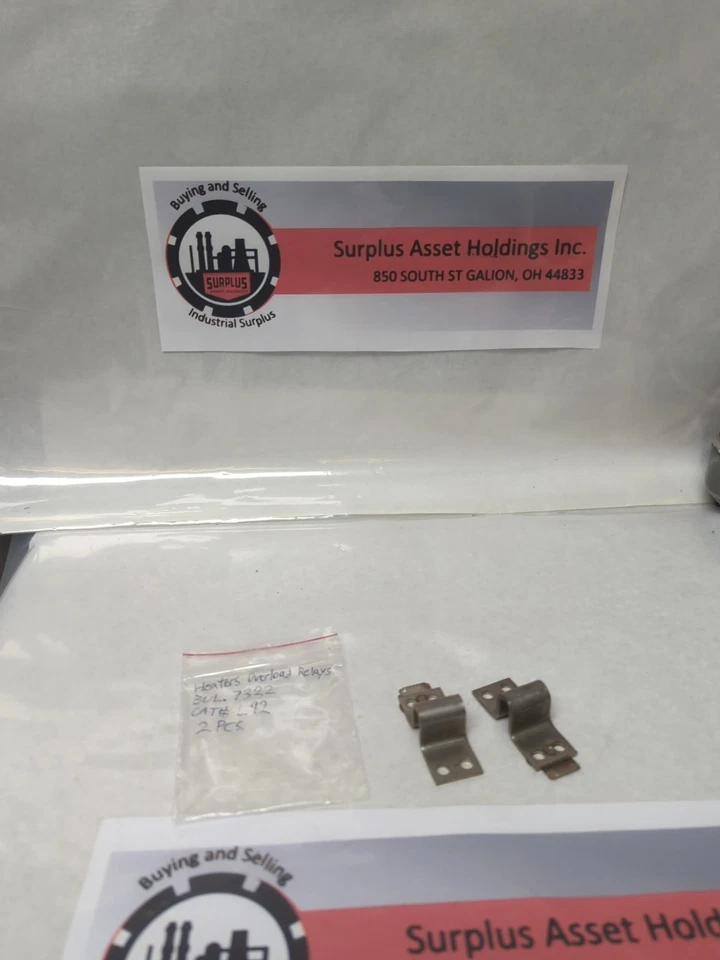 Used SYLVANIA,L.92,OVERLOAD HEATER ELEMENT LOT OF 2 PRE-OWNED