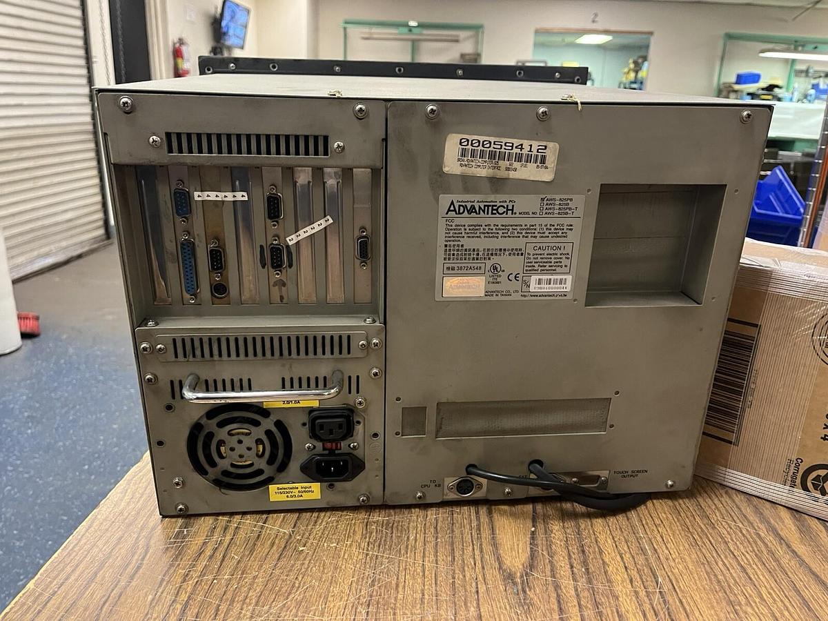Used ADVANTECH,AWS-825PB,OPERATER INTERFACE PANEL