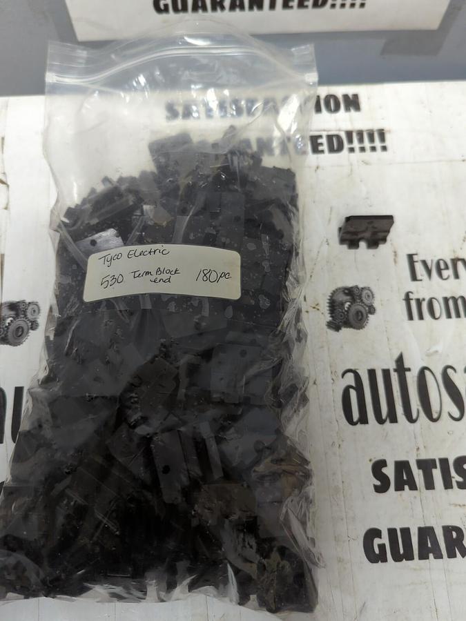 TYCO ELECTRIC/BUCHANAN,# 530,TERMINAL BLOCK END SECTION LOT OF 180 NOS