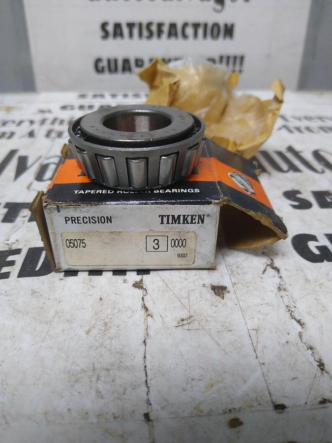 TIMKEN,05075,PRECISION ROLLER BEARING CONE NOS