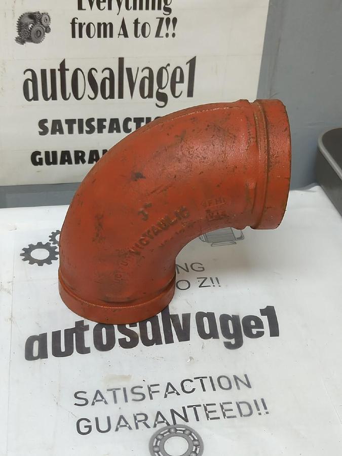 VICTAULIC,NO.10,3 INCH ELBOW 90° NOS