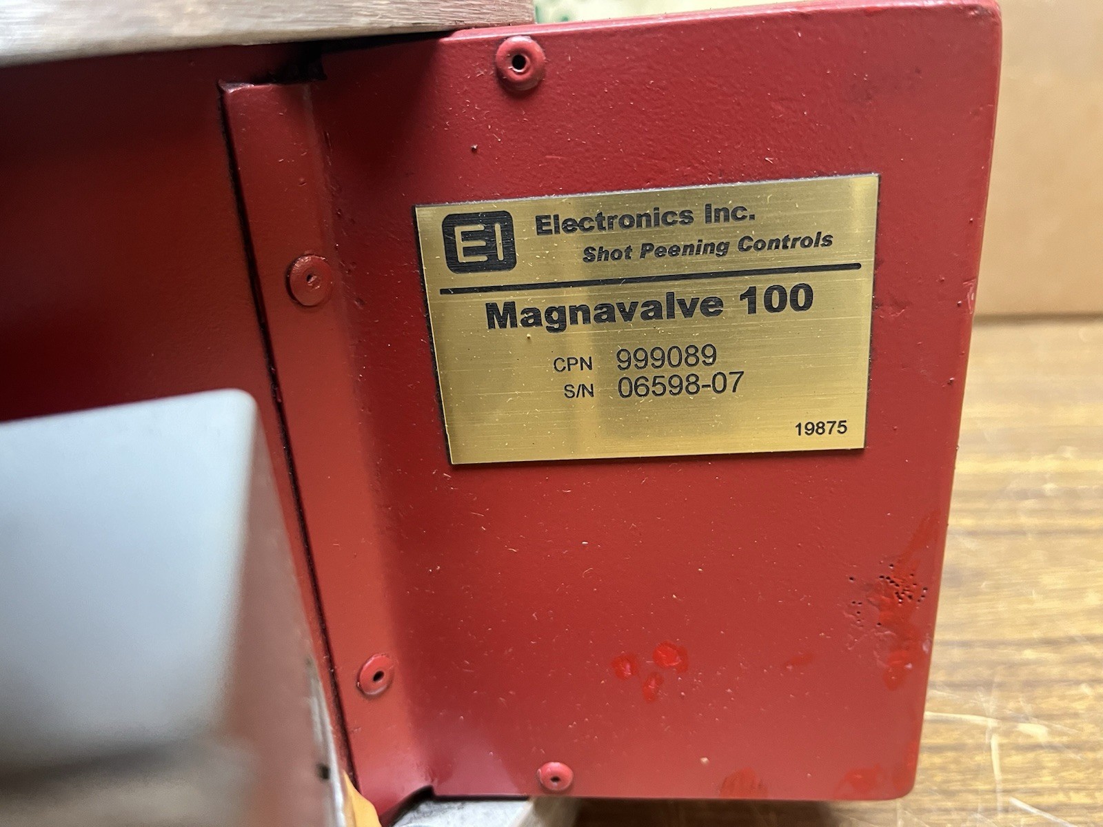 Used EI ELECTRICS,100,MAGNAVALVE MODEL 100