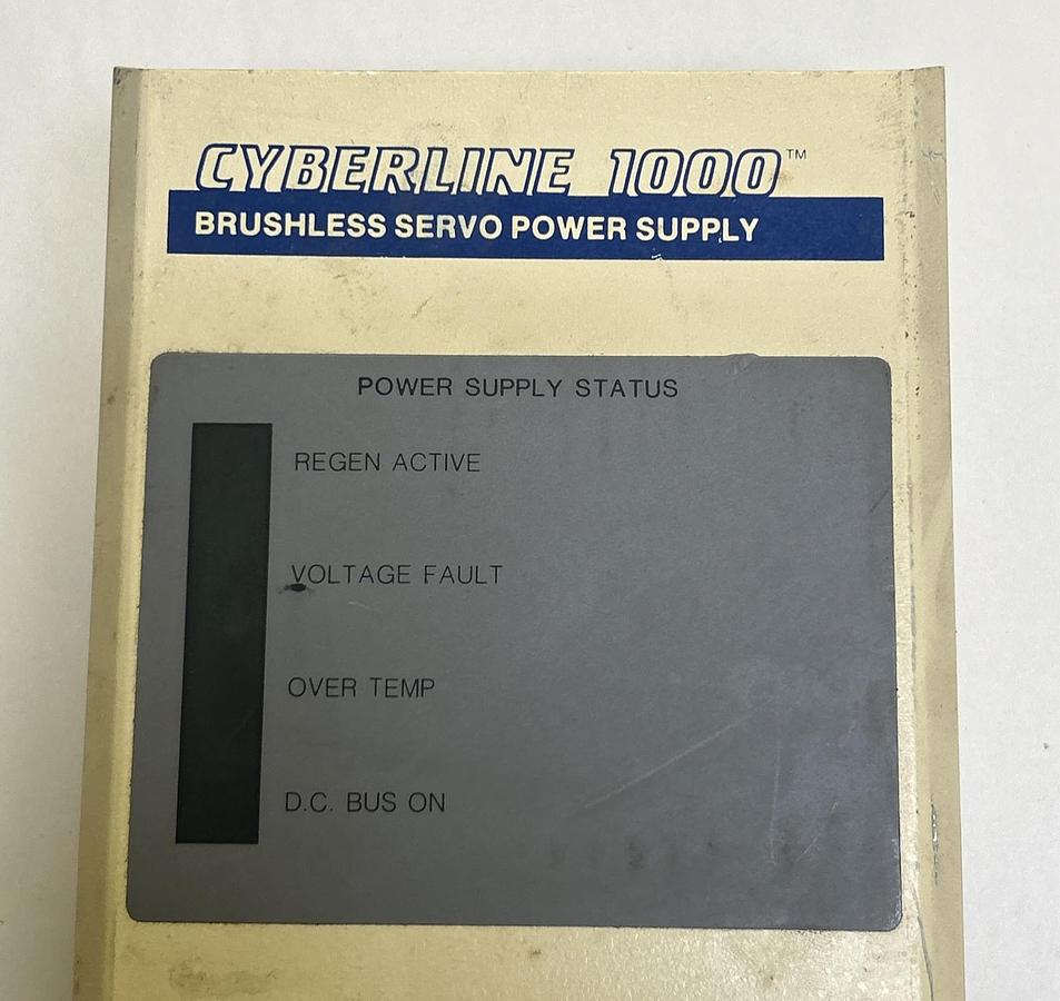 Used ICC,110-0108,BRUSHLESS SERVO POWER SUPPLY