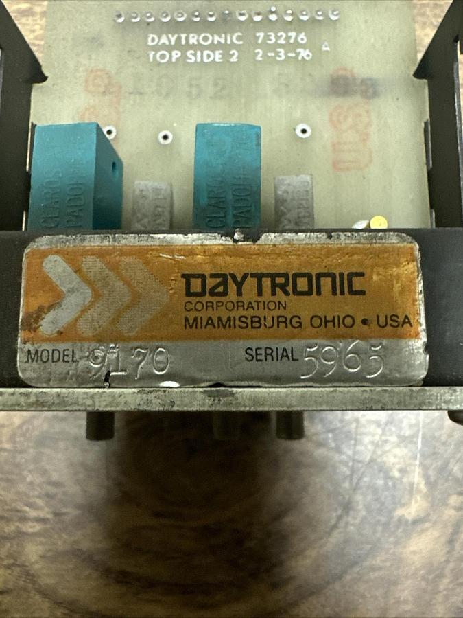 Used Daytronic,9170,Strain Gage Conditioner
