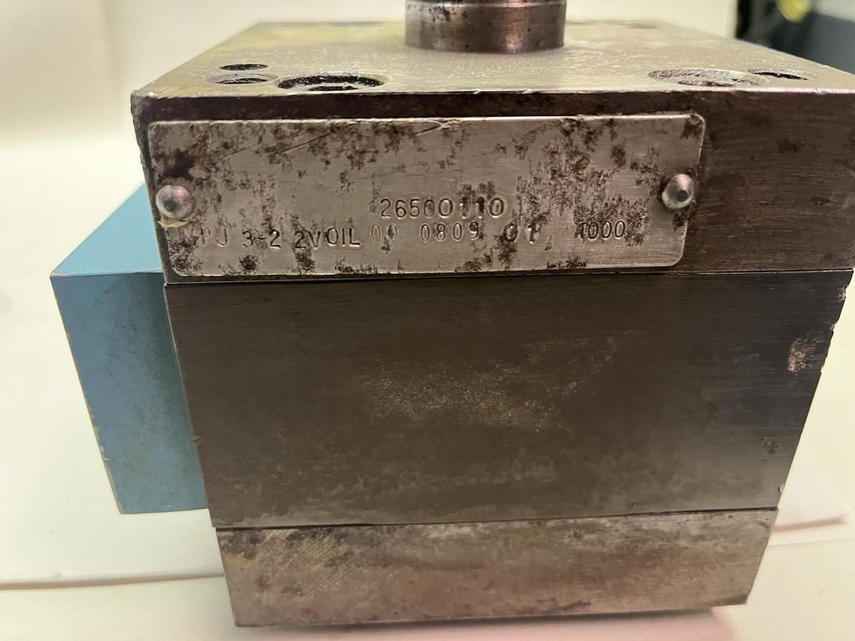 Used MICROMATIC ROTAC,MPJ3-22VOIL,HYDRAULIC ROTARY ACTUATOR