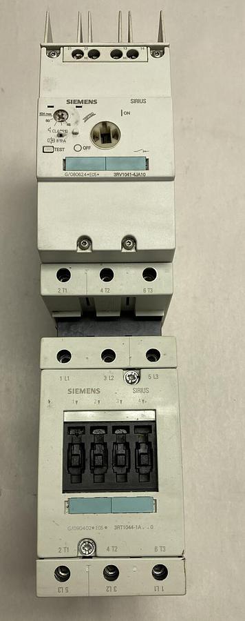Used Siemens,3RA11454JB441AK6 3ZX1012-0RA11-1AA1, Combination Starter