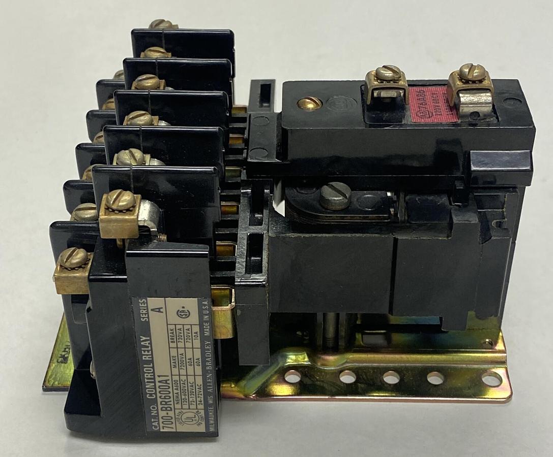 ALLEN BRADLEY,700-BR600A1,SER A AC RELAY 120V NEW NO BOX