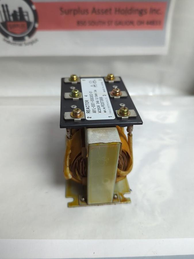 Used FANUC,A81L-0001-0083#C-01,REACTOR P035T0999 PRE-OWNED