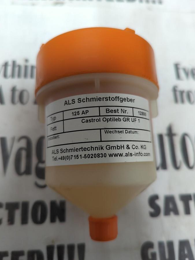 ALS SCHMIERSTOFFGEBER,125 AP,AUTOMATIC LUBRICATOR NOS
