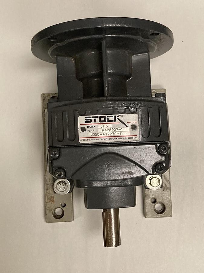 Stock,AA28927-1,Gear Reducer 31:5 Ratio