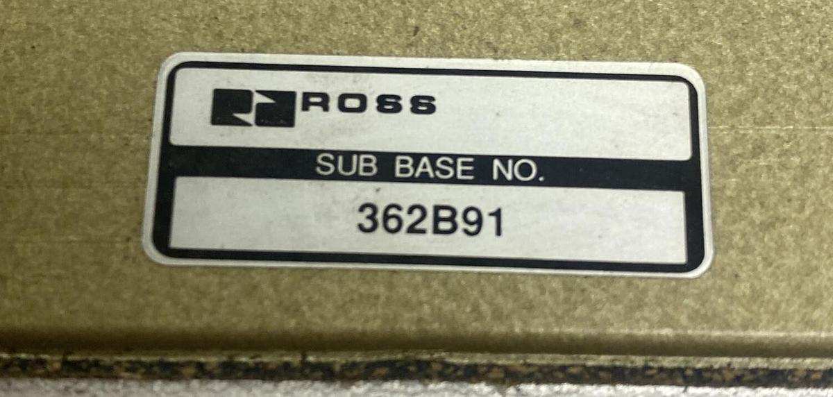 ROSS,362B91,SUB-BASE ASSEMBLY NOS