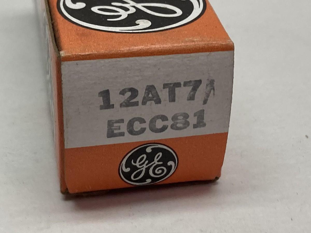 General Electric,12AT7/ECC81,Vacuum Tube