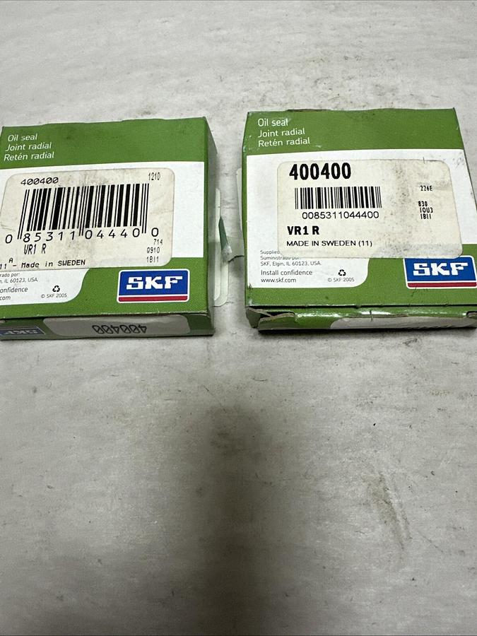 Used SKF,400400,Oil Seal LOT of 2