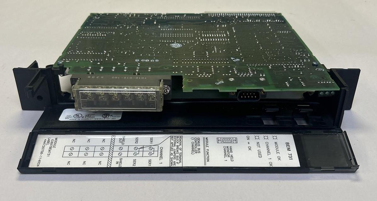 Used GE FANUC,IC697BEM731R,BUS CONTROLLER
