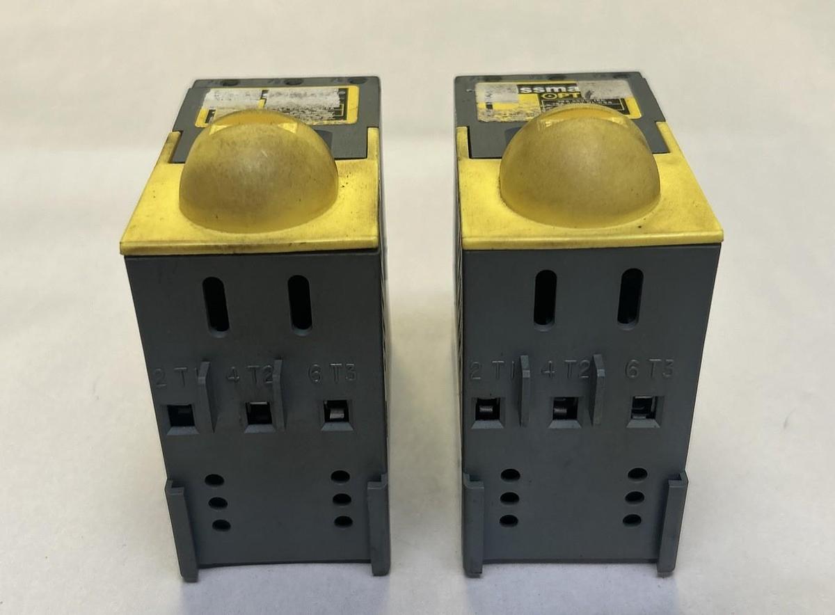 Used BUSSMANN,OPM-1038C,OVERCURRENT PROTECTION MODULE LOT OF 2