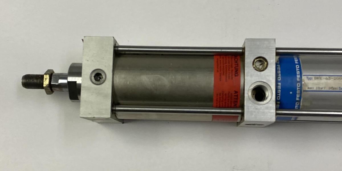 Used FESTO,DKE-63-200-PPV-A,PNEUMATIC CYLINDER